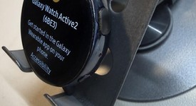 Fair
													Samsung Galaxy Watch Active2 44mm - Unlocked, Black, Stainless Steel, photo 2 of 6