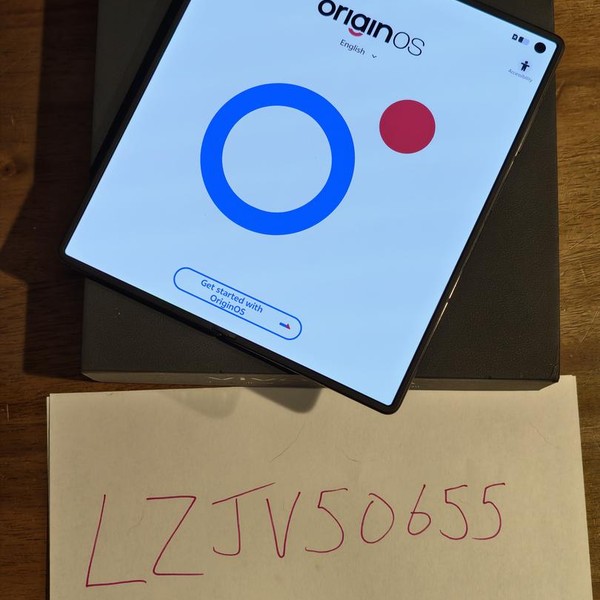 Vivo X Fold5 - Unlocked Non-US, Black, 512 GB, 16 GB