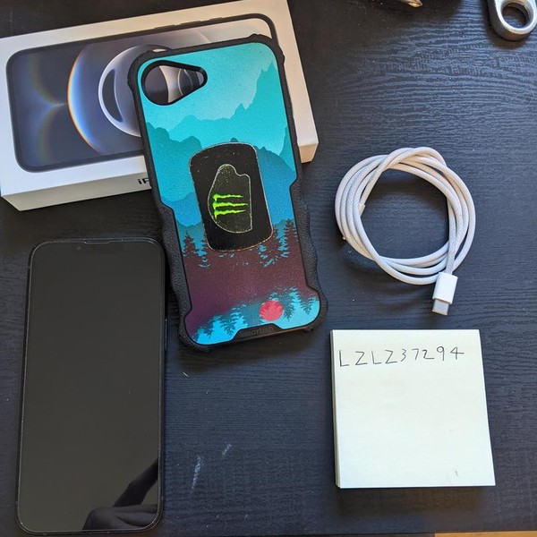 Apple iPhone 16e - AT&T, 128 GB, Black, A3212