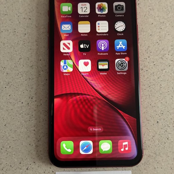 Apple iPhone Xr - Unlocked, 64 GB, Red, A1984