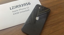 Good
													Apple iPhone 11 - Unlocked, Black, 64 GB, A2111, photo 3 of 4