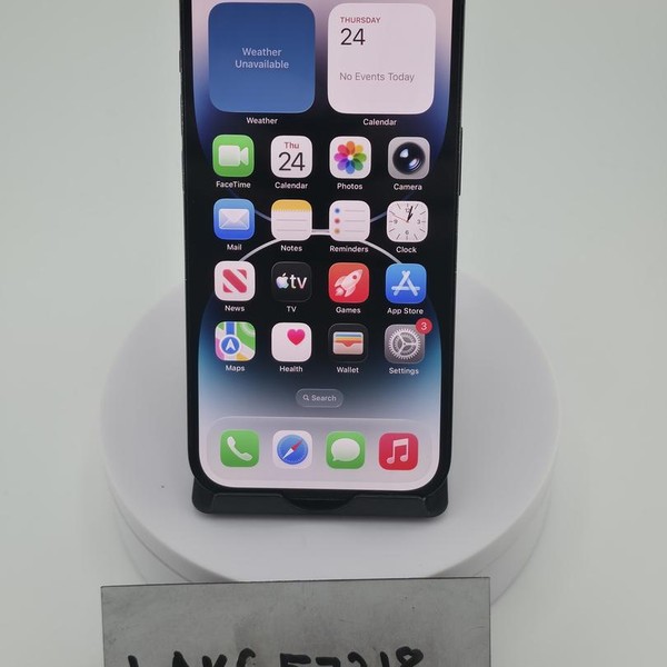 Apple iPhone 14 Pro - Unlocked, 128 GB, Black, A2650