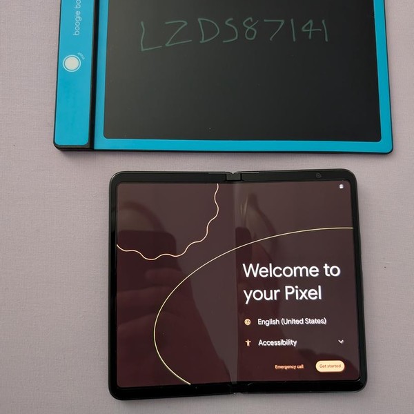 Google Pixel Fold - Unlocked, 256 GB, Obsidian, 12 GB, G9FPL