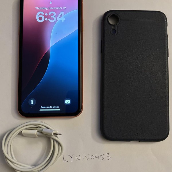 Apple iPhone Xr - Unlocked, 64 GB, Coral, A1984