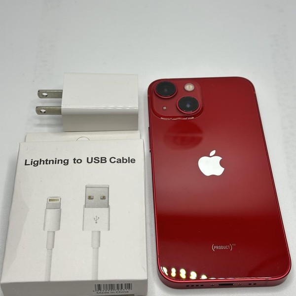 Apple iPhone 13 Mini - Unlocked, Red, 128 GB, A2481