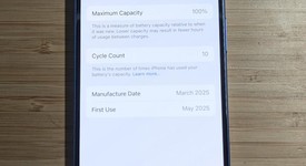Good
													Apple iPhone 16 - Unlocked, Ultramarine, 128 GB, A3081, photo 1 of 12