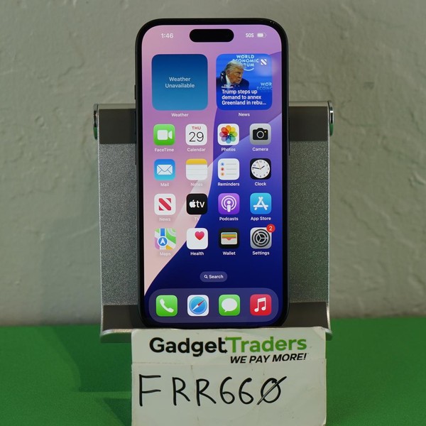 Apple iPhone 16 - Unlocked, Black, 128 GB, A3081