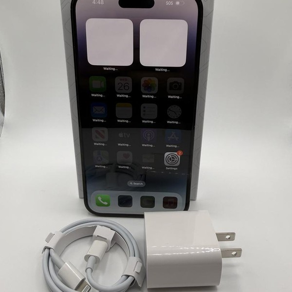 Apple iPhone 14 Pro Max - Unlocked, 128 GB, Black, A2651