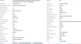 Good
													Dell Latitude Laptop, photo 1 of 20