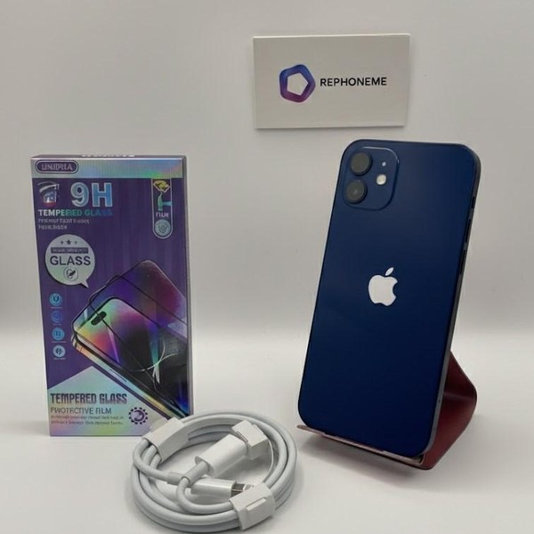 Apple iPhone 12 - Unlocked, 128 GB, Blue, A2172