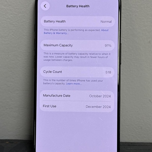 Apple iPhone 16 Pro - Unlocked, 256 GB, Black, A3083