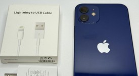 Good
													Apple iPhone 12 - Unlocked, Blue, 64 GB, A2172, photo 4 of 5