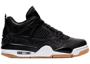 Jordan 4 Retro Laser Black Gum (GS) for sale