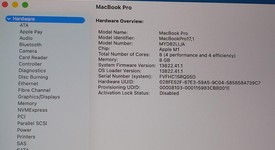 Good
													MacBook Pro 2020 - 13" - Apple M1, Gray, 256 GB, 8 GB, photo 4 of 9