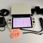 Mint Nintendo Switch - OLED - 64 GB, White