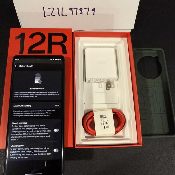 OnePlus 12R - Unlocked, 128 GB, Gray, 8 GB, CPH2611