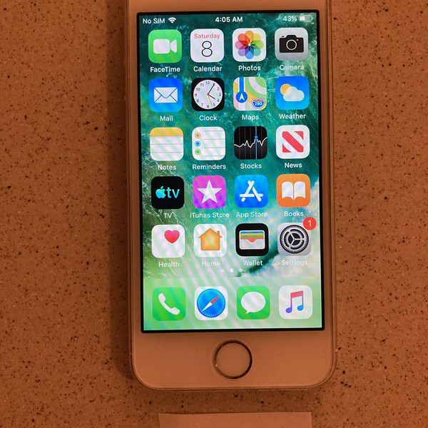 Apple iPhone 5S - Unlocked, 16 GB, Silver, A1533