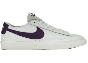 Nike Blazer Low Leather White Purple for sale