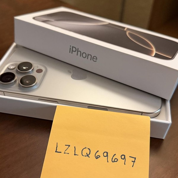 Apple iPhone 16 Pro - Unlocked, 256 GB, Natural, A3083