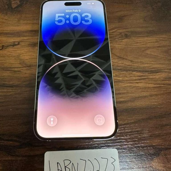 Apple iPhone 14 Pro Max - Unlocked, 256 GB, Silver, A2651