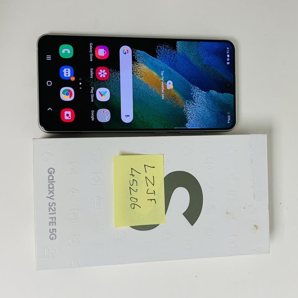 Samsung Galaxy S21 FE 5G - Verizon, 128 GB, Olive, 6 GB, SM-G990U