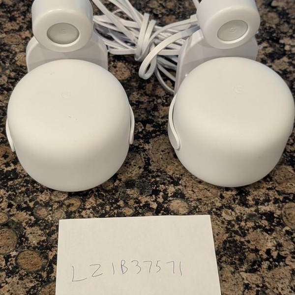 Google Nest WiFi Mesh Router - Snow, 2-Pack