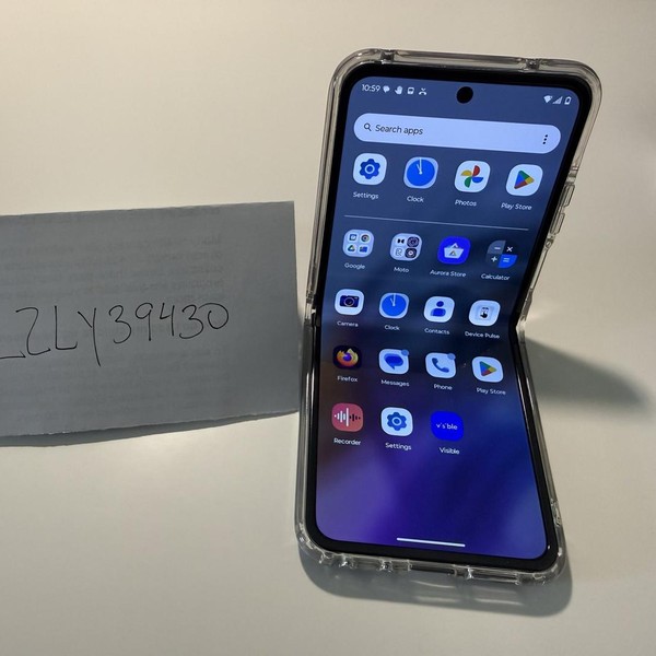 Motorola Razr (2024) - Visible, 256 GB, Gray, 8 GB