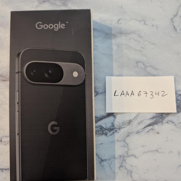 Google Pixel 9 - Unlocked, 128 GB, Obsidian, 12 GB, G2YBB