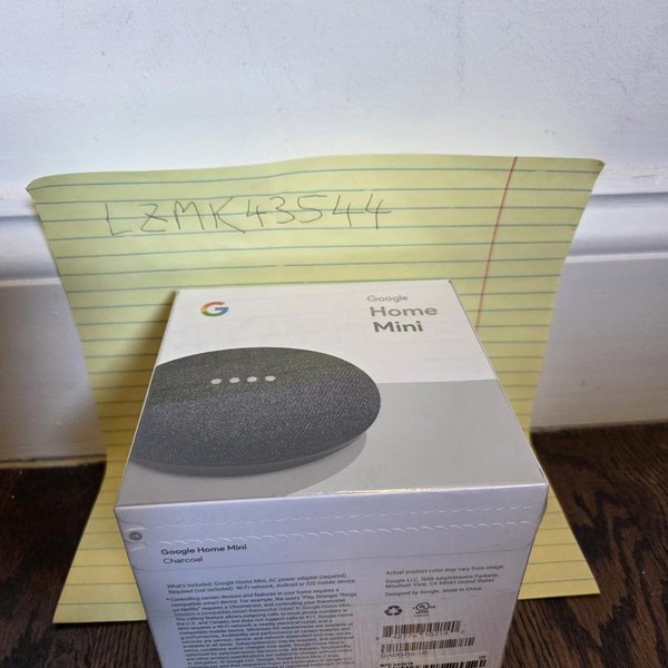 Google Home Mini - Charcoal