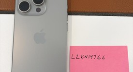 Good
													Apple iPhone 15 Pro - Unlocked, Natural, 256 GB, A2848, photo 2 of 3