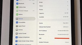 Good
													Apple iPad 9th Gen - Unlocked, Gray, 64 GB, A2603, photo 2 of 13