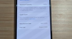 Mint
													Apple iPhone 16 - Unlocked, Black, 128 GB, A3081, photo 1 of 9