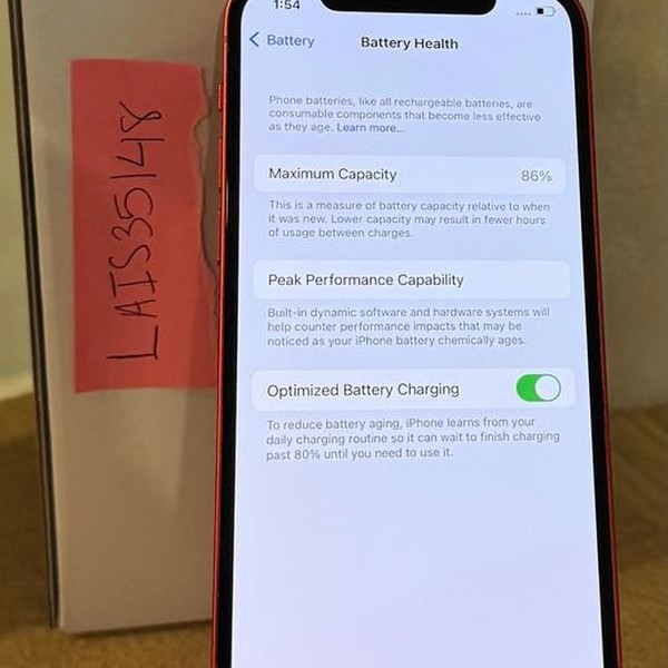 Apple iPhone 12 - Unlocked, 64 GB, Red, A2172