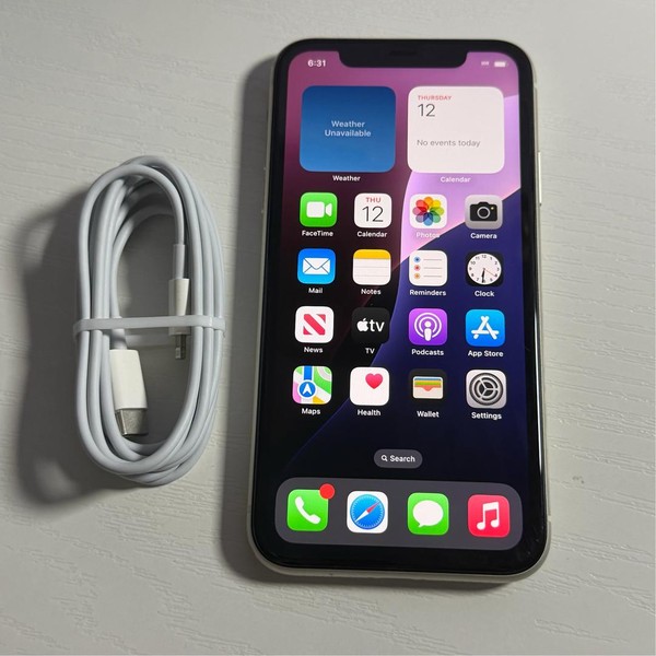 Apple iPhone 11 - Unlocked, 64 GB, White, A2111