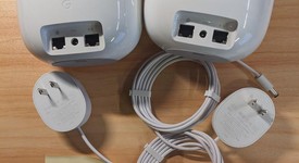 Good
													Google Nest Wifi Pro 6e Mesh Router - Snow, 2-Pack, photo 1 of 7