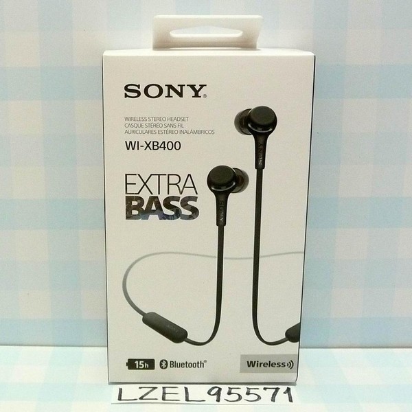 Sony WI-XB400 Wireless In-Ear Headphones - Black