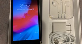 Good
													Apple iPhone SE 1st Gen 2016 - Metro by T-Mobile, Silver, 32 GB, A1662, photo 1 of 2