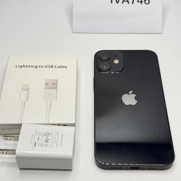 Apple iPhone 12 Mini - Unlocked, 128 GB, Black, A2176