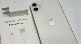 Good
													Apple iPhone 11 - Unlocked, White, 128 GB, A2111, photo 2 of 4