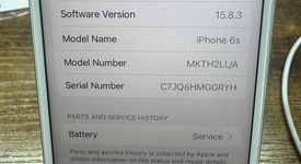 Fair
													Apple iPhone 6S - Unlocked, Silver, 128 GB, A1633, photo 3 of 7