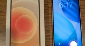 Good
													Apple iPhone 12 - Unlocked, White, 64 GB, A2172, photo 1 of 9