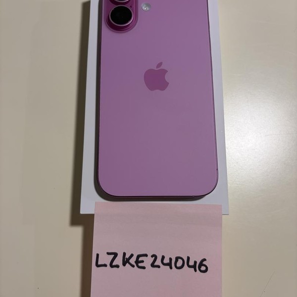Apple iPhone 16 - Unlocked, 256 GB, Pink, A3081