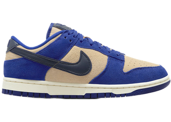Nike Dunk Low LX Blue Suede (Women's) for sale