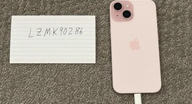 Good
													Apple iPhone 15 - Unlocked, Pink, 256 GB, A2846, photo 3 of 9