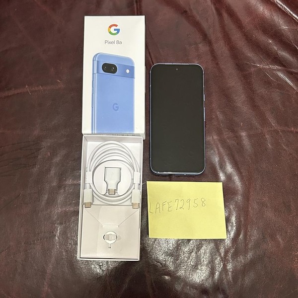 Google Pixel 8a - Unlocked, 128 GB, Bay, 8 GB, GKV4X, Sub-6 5G