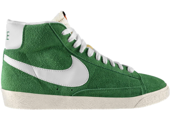 Nike SB Blazer Suede Pine Green for sale