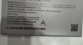 New
													Google Pixel 10 Pro - Unlocked, Obsidian, 512 GB, G4QUR, photo 4 of 4