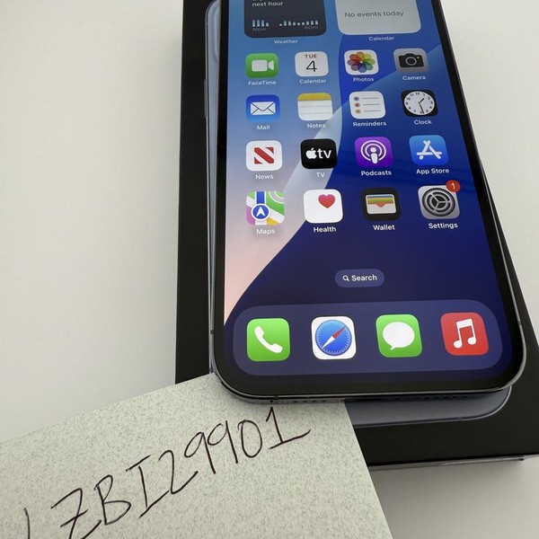 Apple iPhone 13 Pro Max - Unlocked, Sierra Blue, 256 GB, A2484