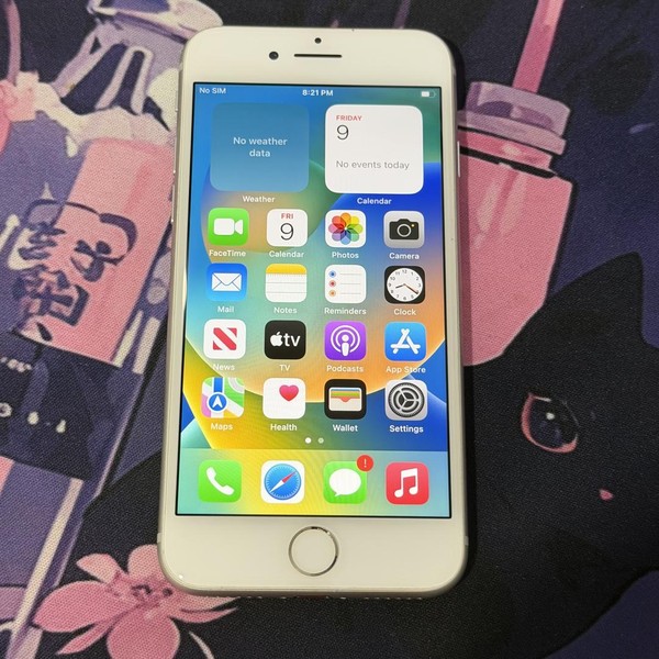 Apple iPhone 8 - Unlocked Non-US, Silver, 64 GB, A1906