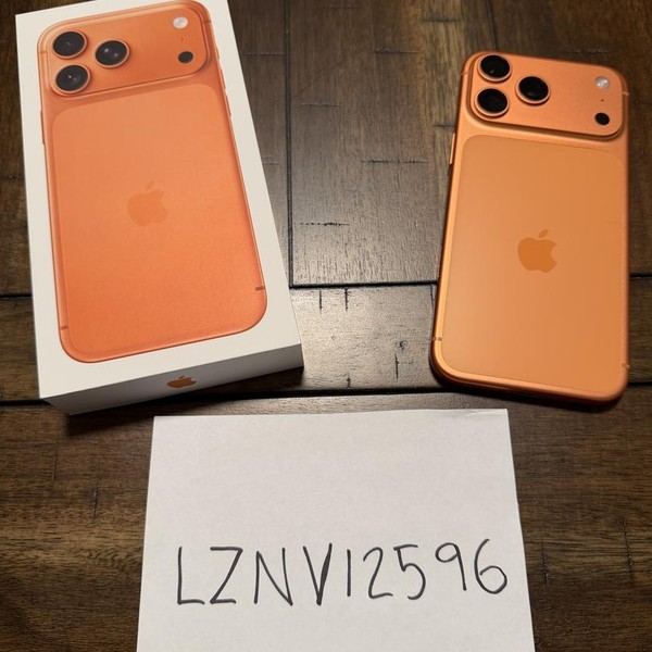 Apple iPhone 17 Pro Max - Unlocked, 256 GB, Cosmic Orange, A3257